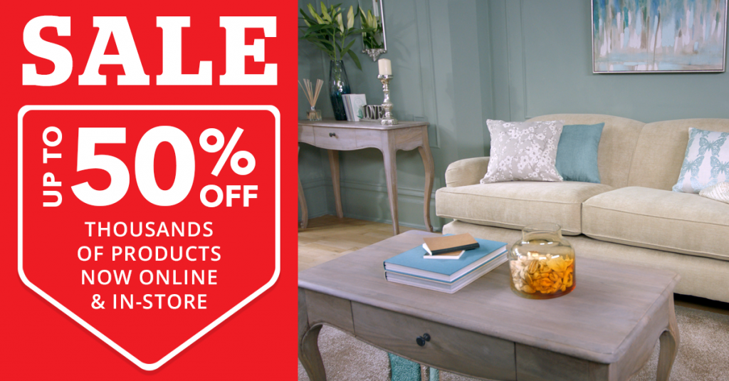 Dunelm up to 50% Off Sale