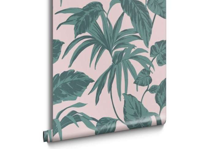 Palma Blush Pink Easy To Apply Wallpaper