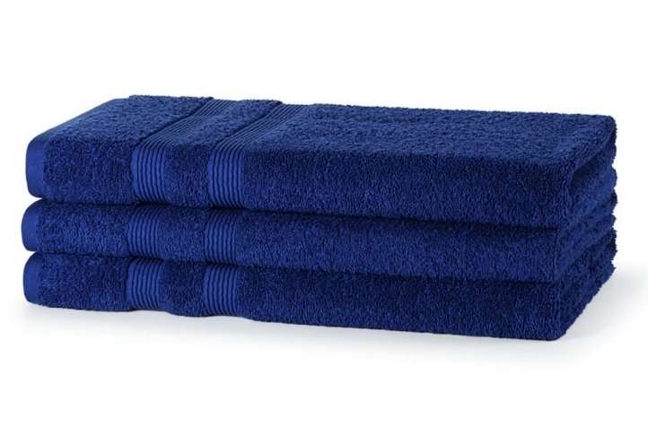 GSM Royal Egyptian Bath Towel, Royal Blue | Absolute Home