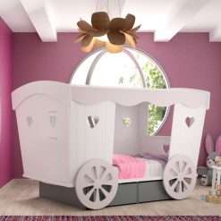 Fairytale Carriage Children's Bed, Various Colours