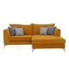 Lolly 4 Seater Reversible Chaise Sofa, Sorrento Mustard