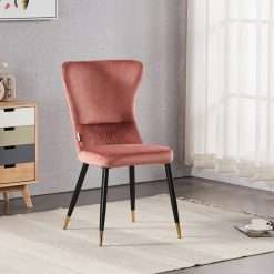 New York LUX Dining Chair, Pink