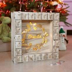 Personalised Advent Calendar Light Box
