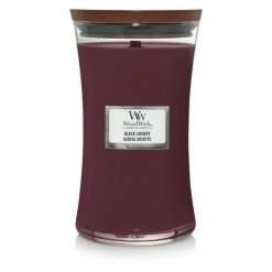 WoodWick Black Cherry Large Jar Candle, 180 Hours