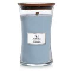 WoodWick Chambray Large Jar Candle, 180 Hours