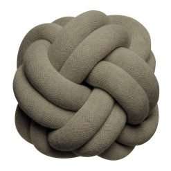 Knot Cushion 30x30cm, Khaki
