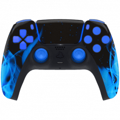 PlayStation 5 DualSense PS5 Custom Controller - Blue Flame Edition