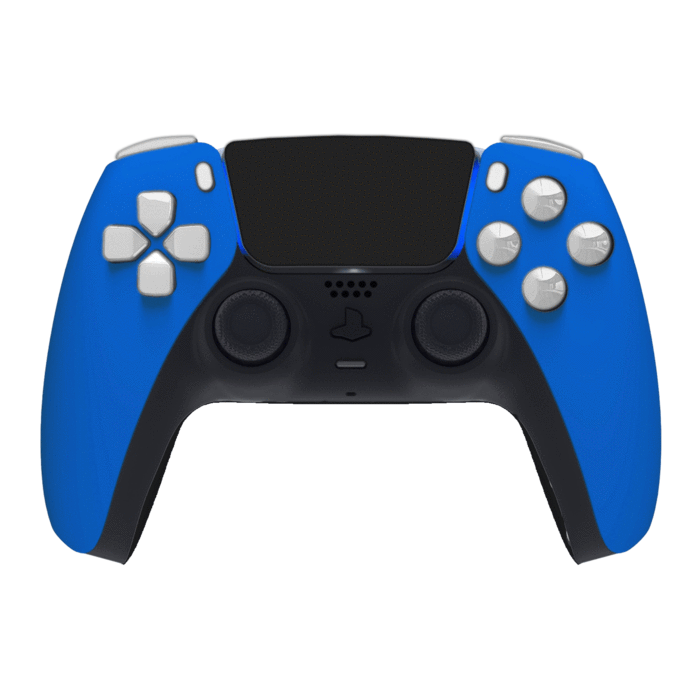PlayStation 5 DualSense PS5 Custom Controller, Blue Streak Edition