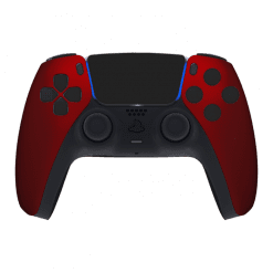 PlayStation 5 DualSense PS5 Custom Controller, Red Attack Edition
