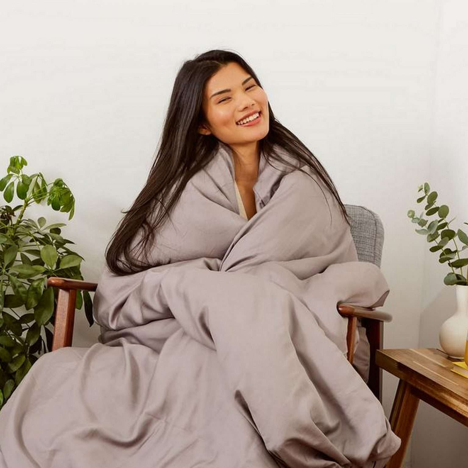 Mela Chill Weighted Blanket - Single - 7.0kg - Absolute Home