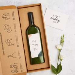 Personalised New Home Letterbox® White Wine