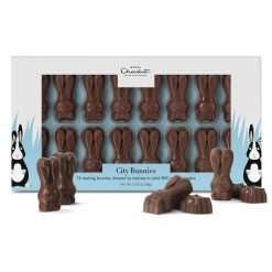16 Milk Chocolate City Easter Bunnies