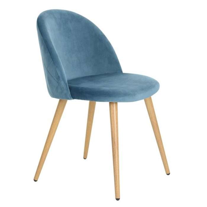 Dungorbery Side Chair, Blue ( Set of 2)