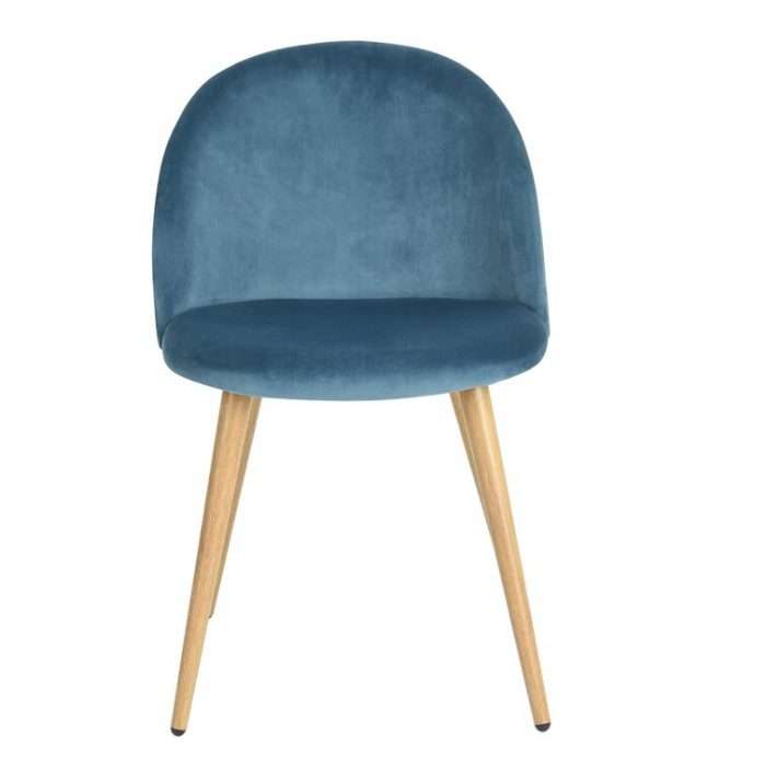 Dungorbery Side Chair, Blue ( Set of 2)