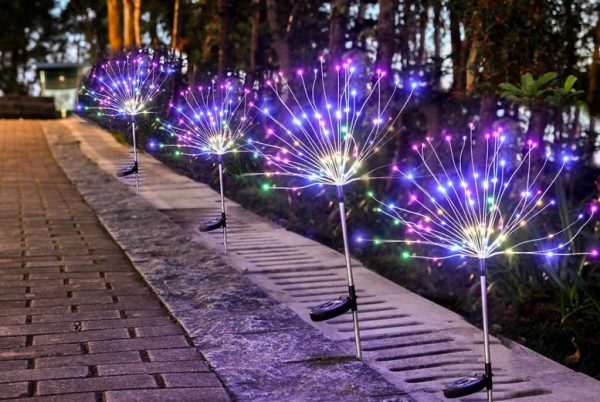 Solar Garden Firework Light - Just £8.99 - Save up to 55%