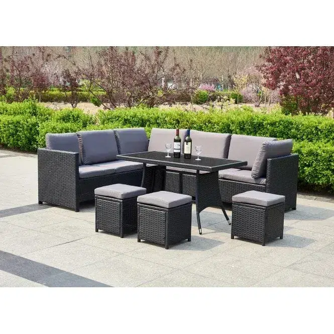 Algarve rattan best sale sofa set