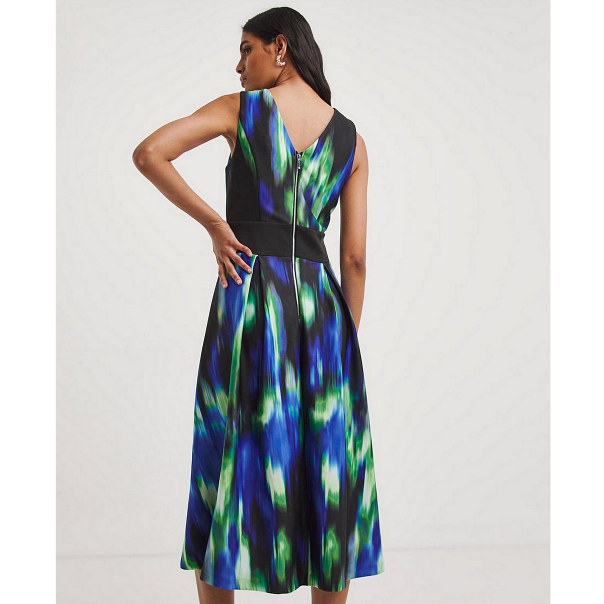 Joanna Hope Printed Scuba Prom Dress Absolute Home