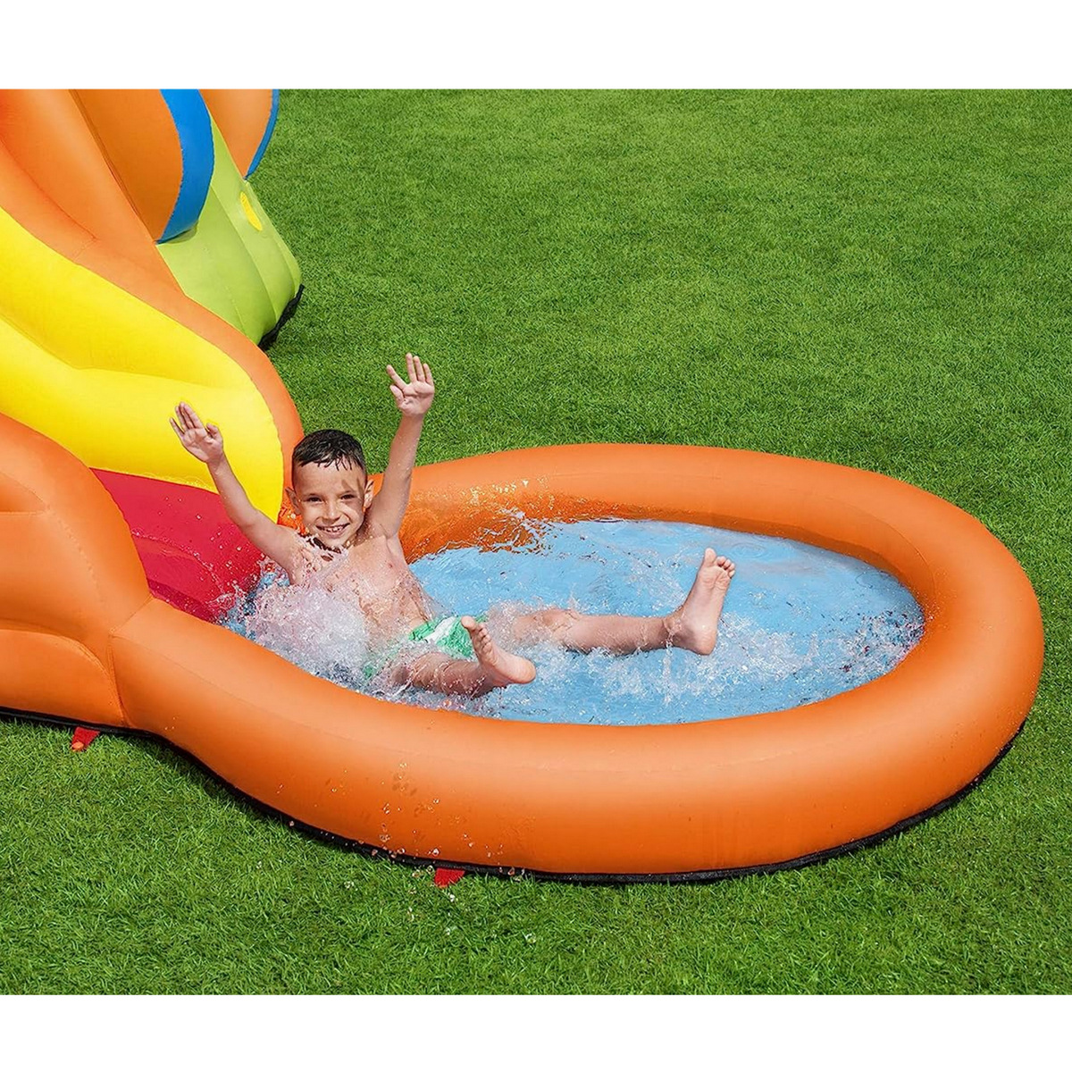 BESTWAY H2OGO! Splash Tower Mega Water Park, Bouncy Castle | Absolute Home