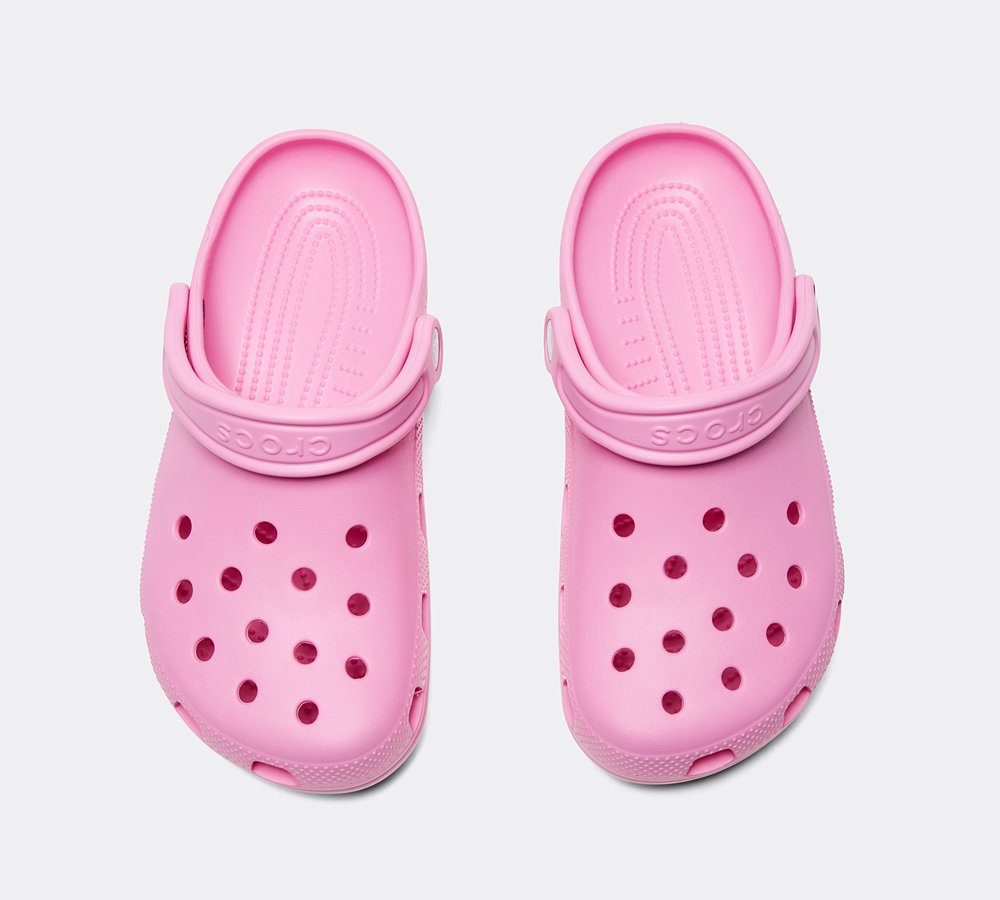 Crocs Junior Classic Clogs - Taffy Pink 